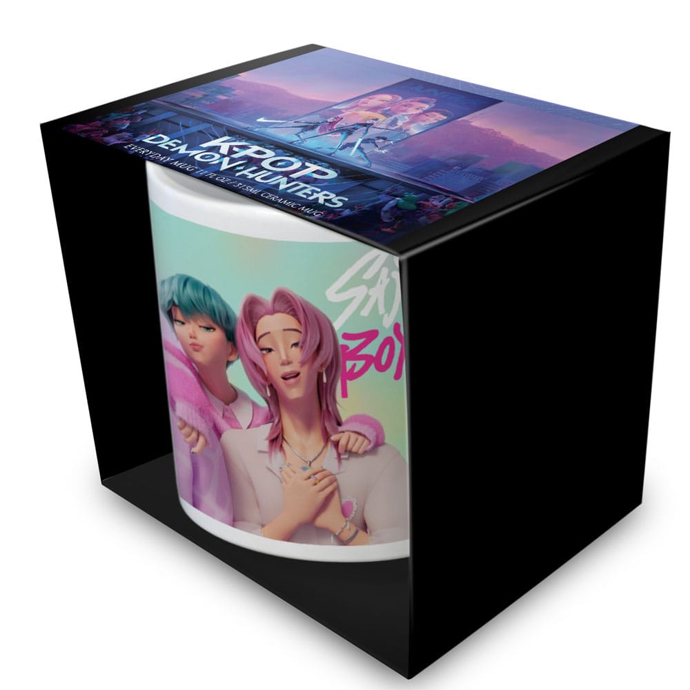 KPop Demon Hunters mug Saja Boys
