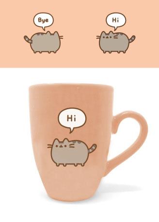 Pusheen mug Latte-Macchiato Pusheen Says Hi