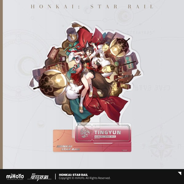 Honkai: Star Rail figurine acrylique Tingyun 17 cm