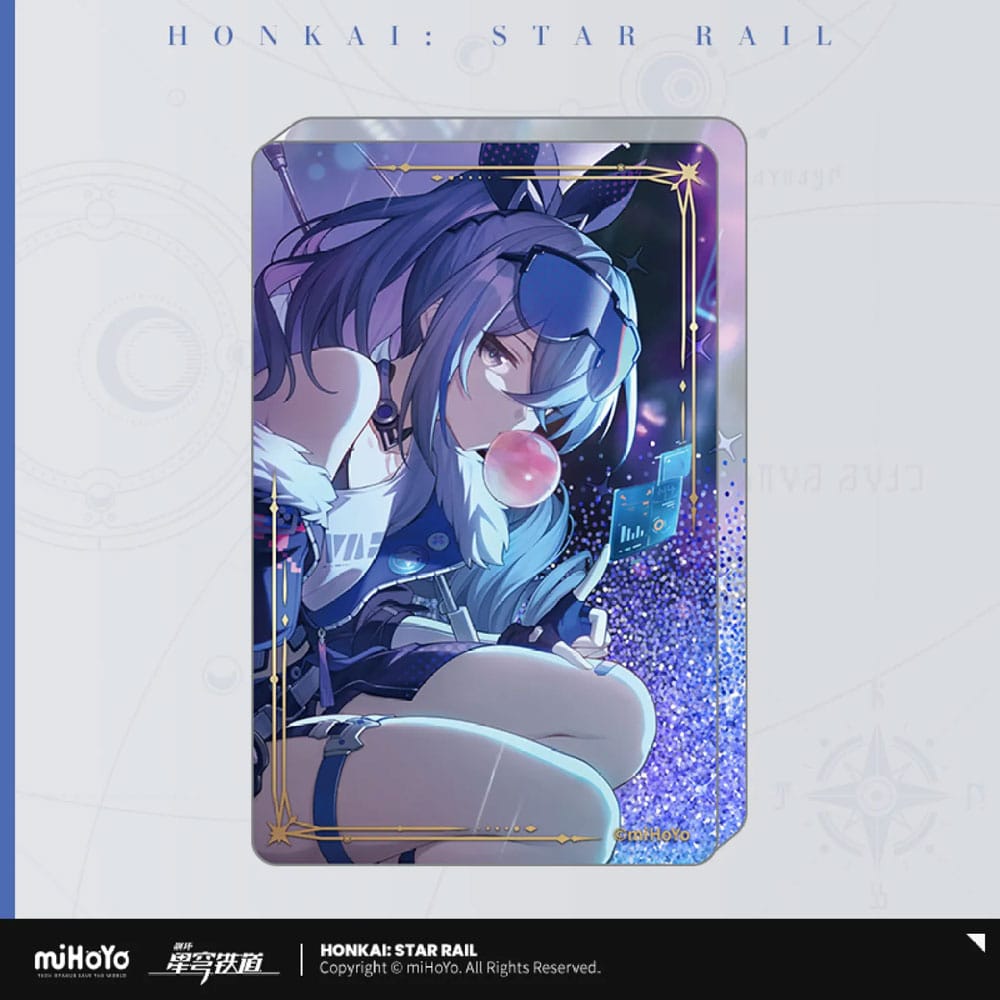 Honkai: Star Rail Ornement en acrylique avec paillettes Incessant Rain 9 cm