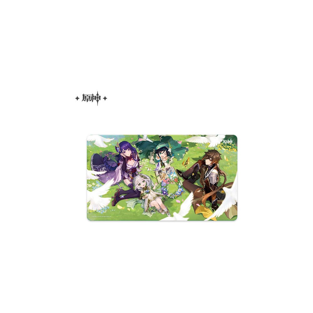 Genshin Impact Tapis de souris 2nd Anniversary Illustration 70 x 40 cm