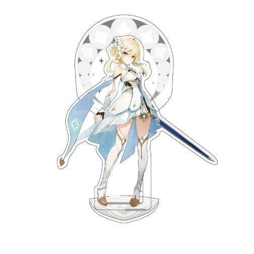 Genshin Impact figurine acrylique Traveler Theme Series Character Traveler Lumine 14 cm