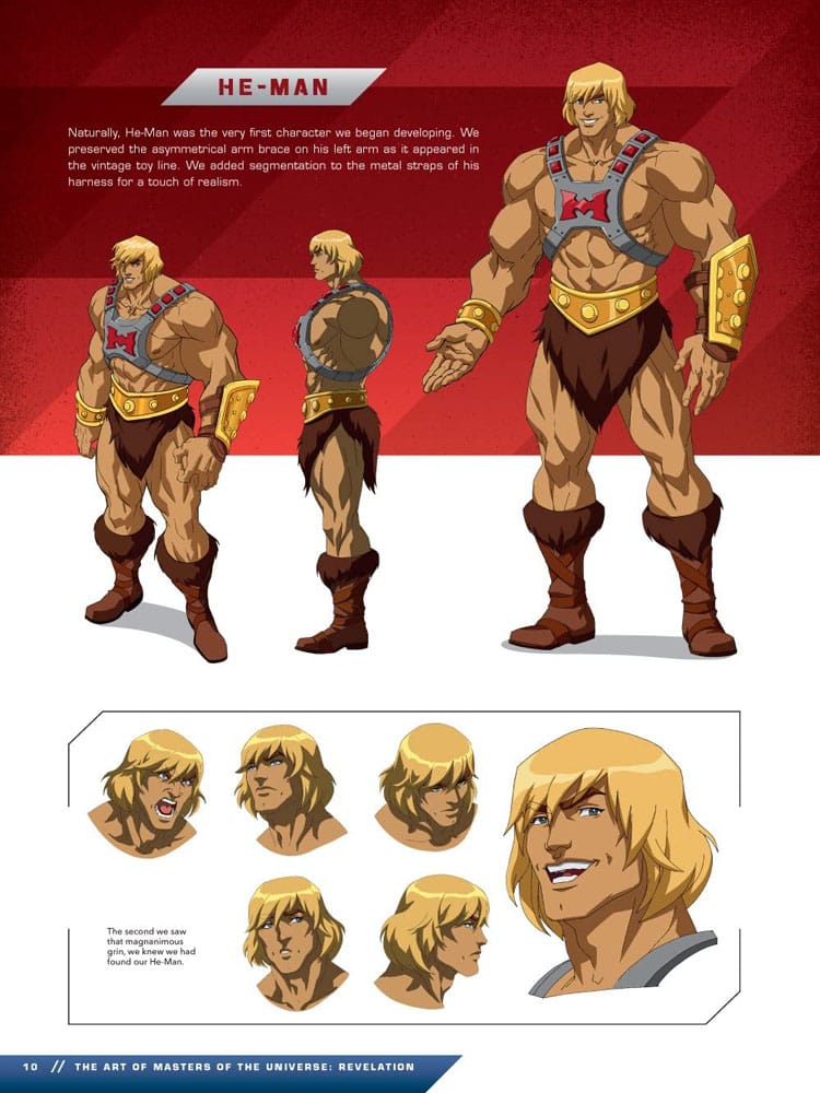 Masters of the Universe Revelation Art book *ANGLAIS*