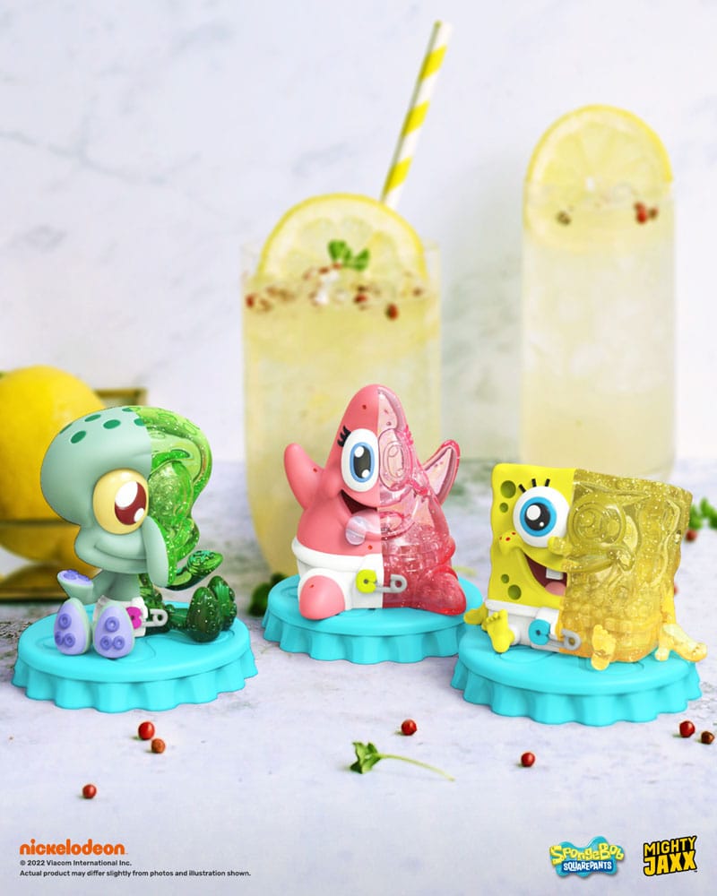 Kandy x Sanrio présentoir Blind Box Kandy x Jason Freeny Collection Spongebob (Soda Edition)(6)