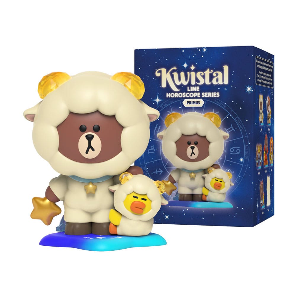 Line Friends Kwistal présentoir Blind Box Horoscope Series 1 (6)
