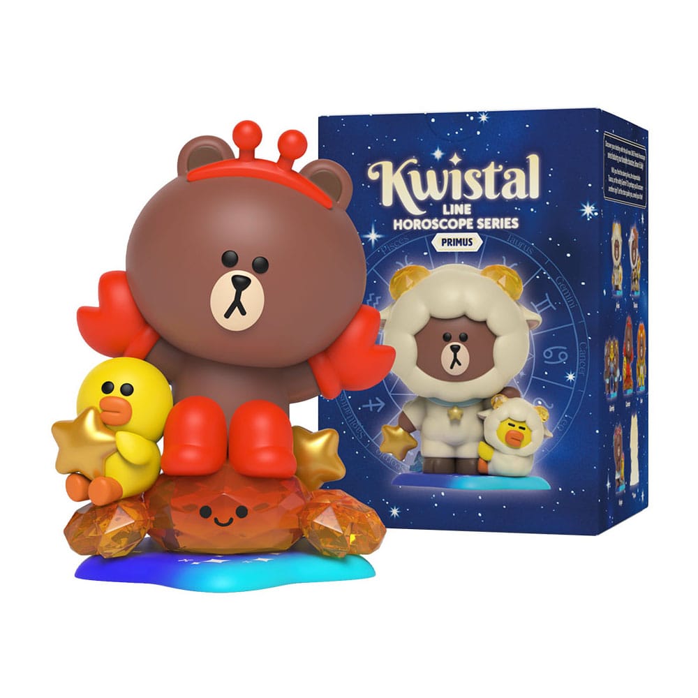 Line Friends Kwistal présentoir Blind Box Horoscope Series 1 (6)
