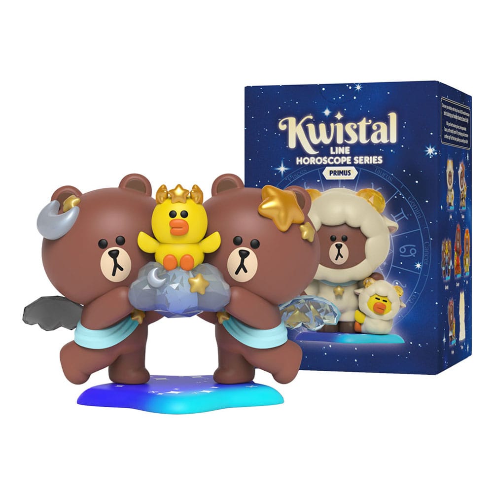 Line Friends Kwistal présentoir Blind Box Horoscope Series 1 (6)