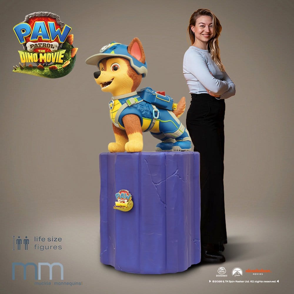 PAW Patrol statue 1/1 Chase (sans socle) 167 cm