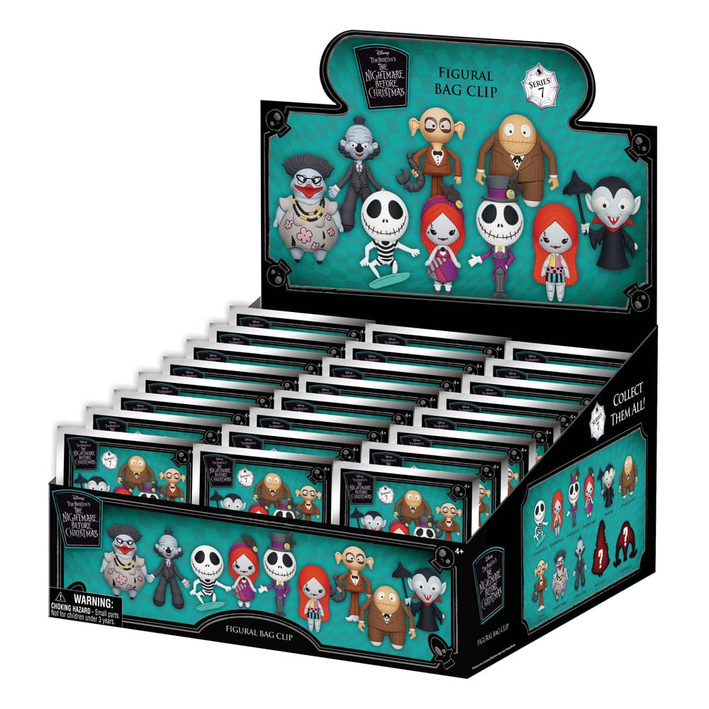 L´etrange Noël de Mr. Jack présentoir porte-clés sac à dos 3D Series 7 (24)