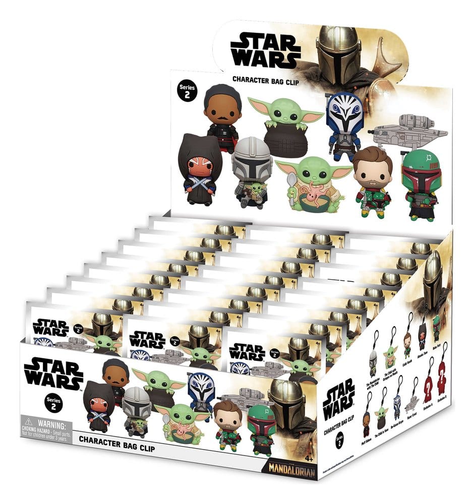 Star Wars Mandalorian 3D présentoir porte-clés Series 2 (24)