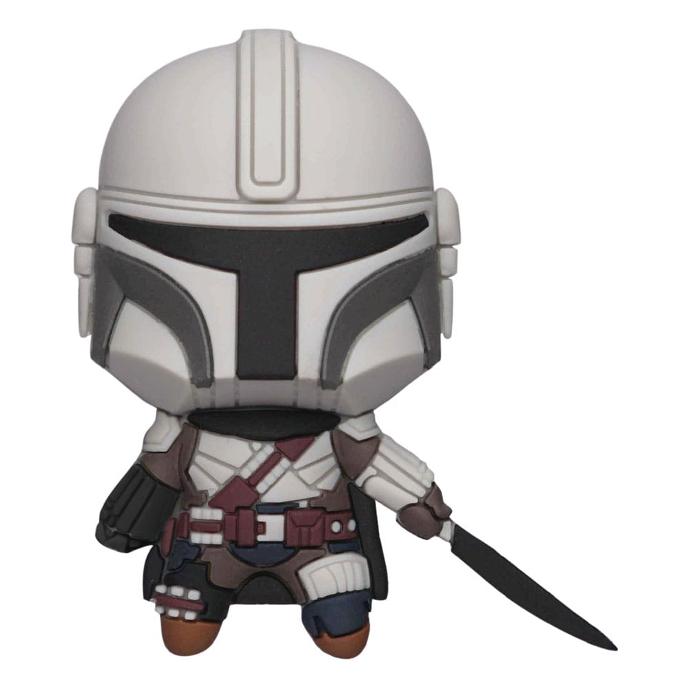 Star Wars The Mandalorian aimant 3D Mando with Darksaber