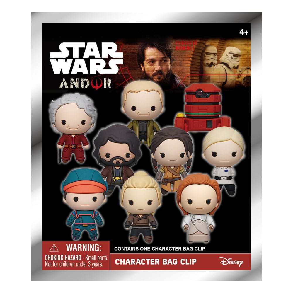 Star Wars 3D présentoir porte-clés sac à dos Andor (24)