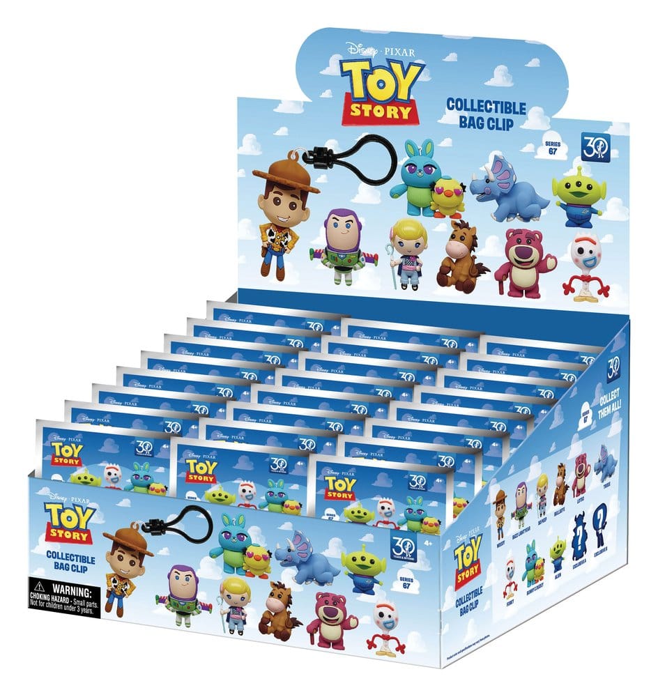 Toy Story présentoir porte-clés sac à dos 3D 30th Anniversary seriés 67 (24)