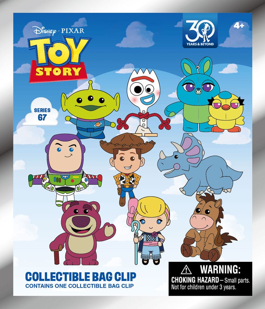 Toy Story présentoir porte-clés sac à dos 3D 30th Anniversary seriés 67 (24)
