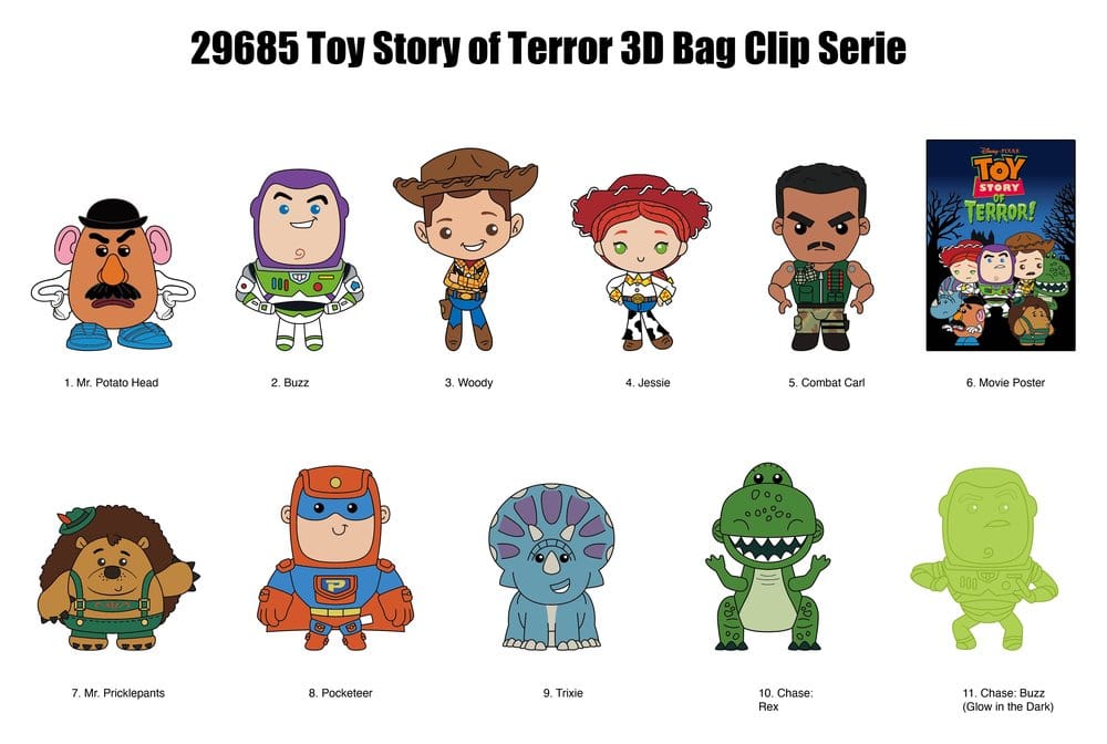 Toy Story 3D porte-clés en PVC série 79 présentoir (24)