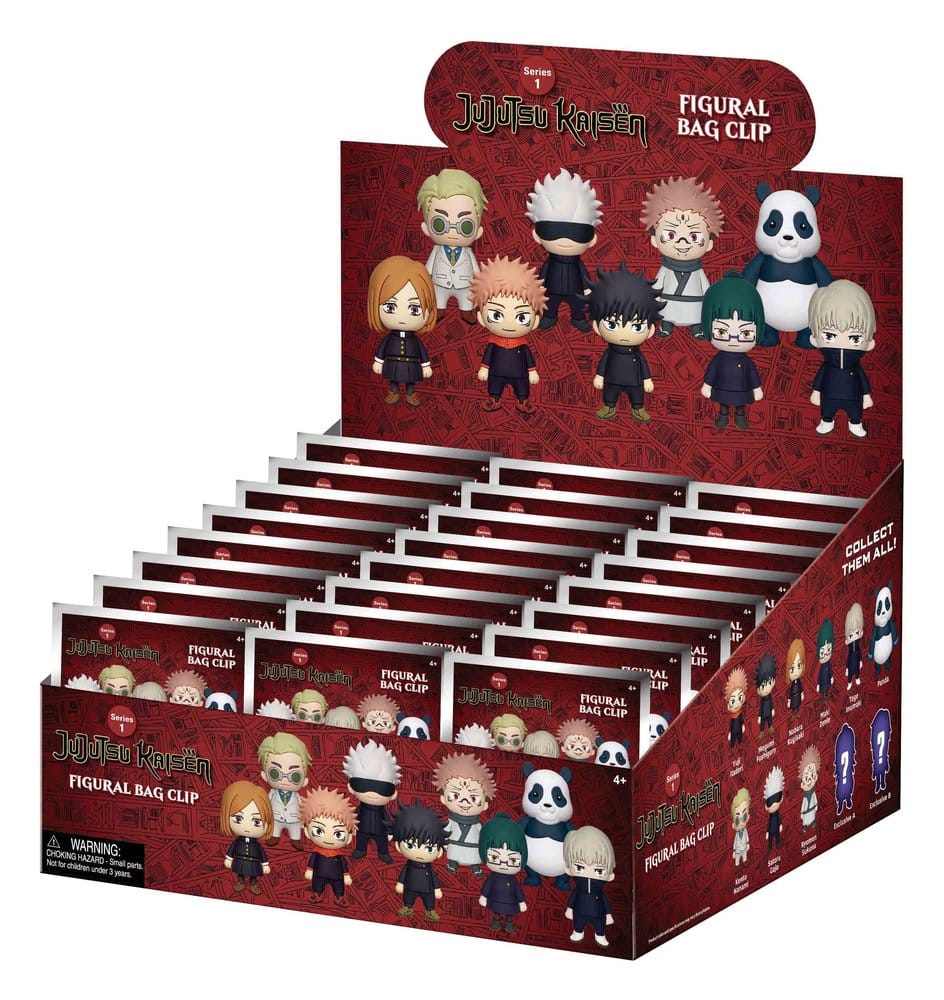 Jujutsu Kaisen 3D présentoir porte-clés Serie 1 (24)