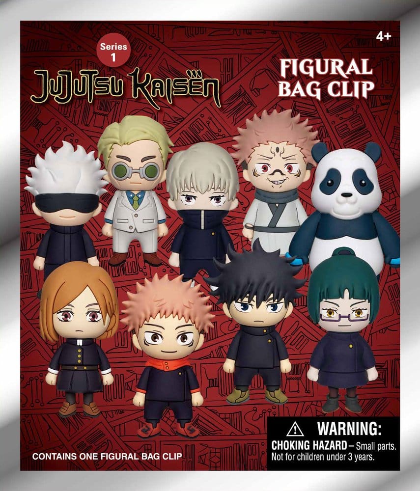 Jujutsu Kaisen 3D présentoir porte-clés Serie 1 (24)
