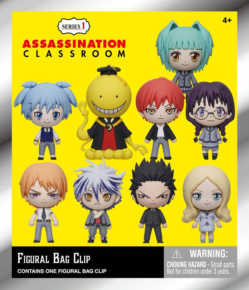 Assassination Classroom 3D présentoir porte-clés sac à dos Série 1 (24)