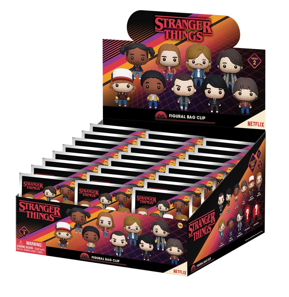 Stranger Things présentoir porte-clés sac à dos 3D Series 2 (24)