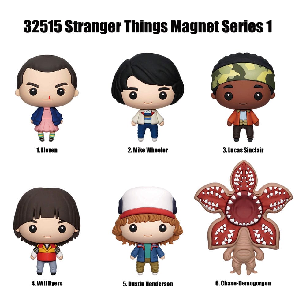 Stranger Things pack aimants Series 1 Display (12)