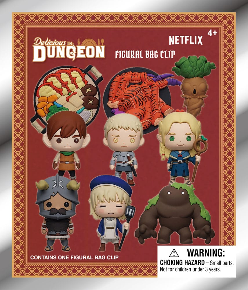 Gloutons et Dragons Series 1 présentoir porte-clés sac à dos (24)