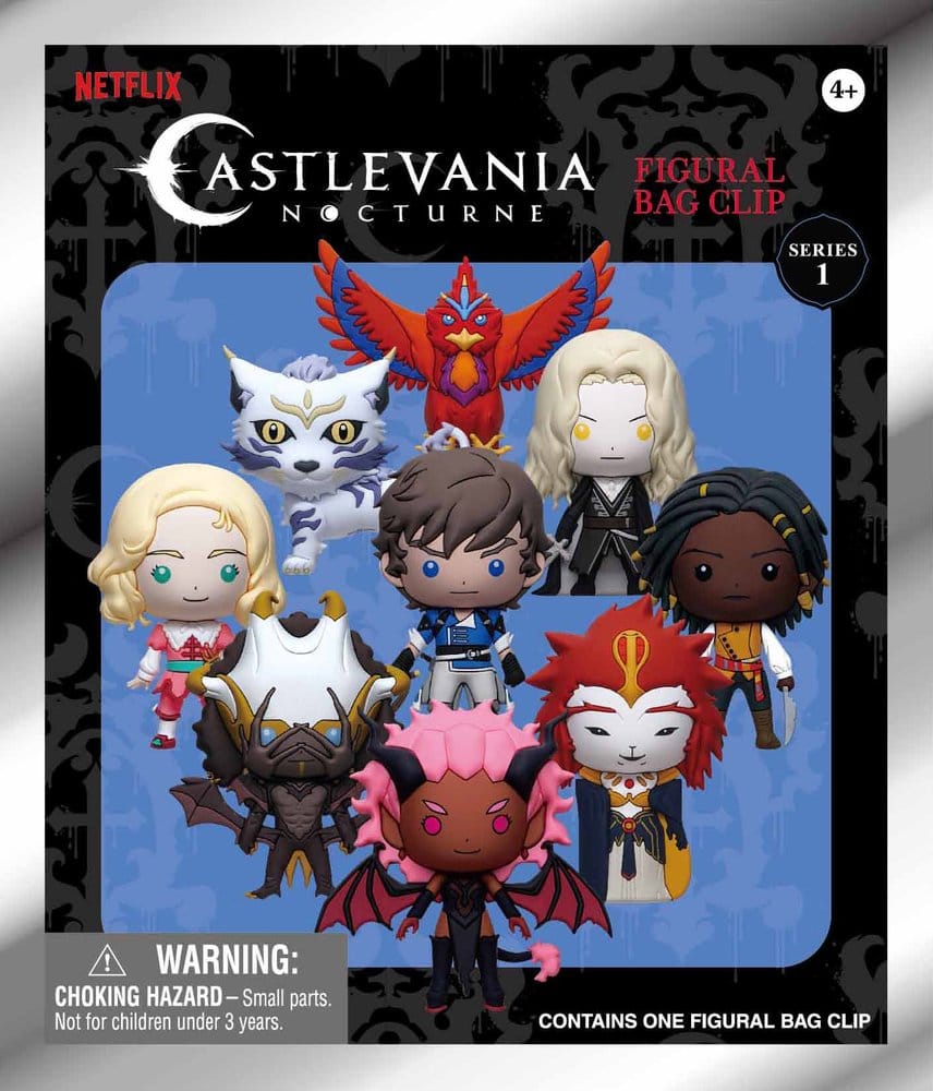 Castlevania Nocturne 3D présentoir porte-clés Serie 1 (24)