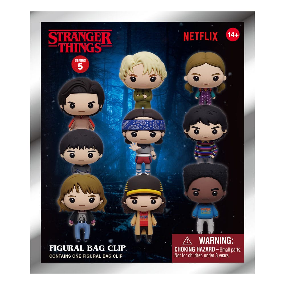 Stranger Things 3D présentoir porte-clés sac à dos Série 5 (24)