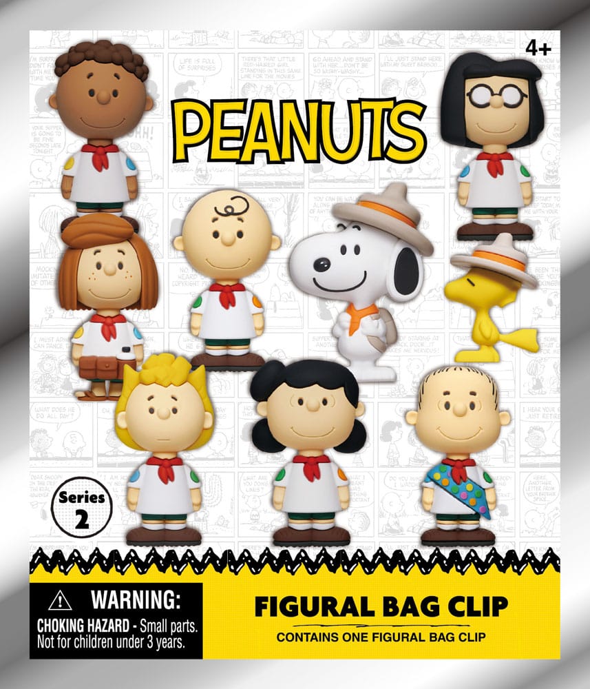 Peanuts présentoir porte-clés sac à dos 3D Snoopy seriés 2 (24)