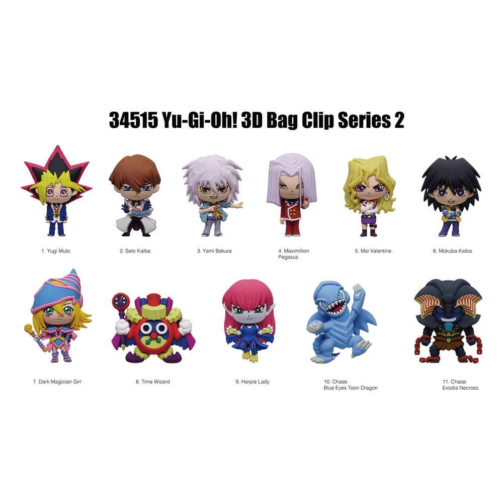 Yu-Gi-Oh Series 2 présentoir porte-clés sac à dos (24)