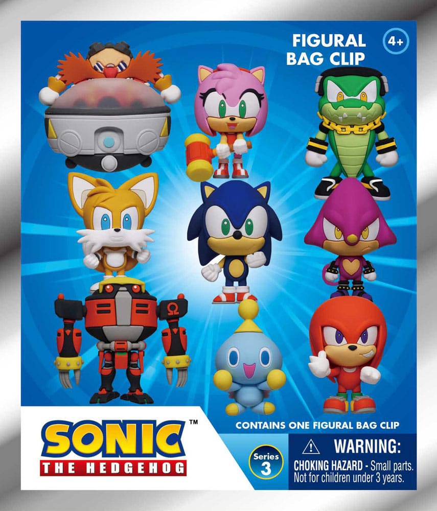 Sonic - The Hedgehog porte-clés sac à dos 3D Series 3 (24)