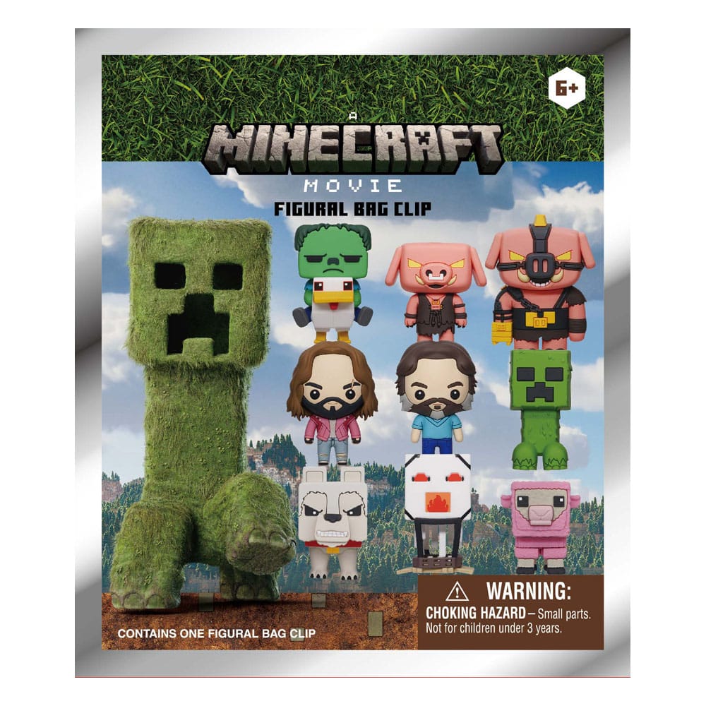 Minecraft 3D présentoir porte-clés sac à dos Series 1 Display (24)