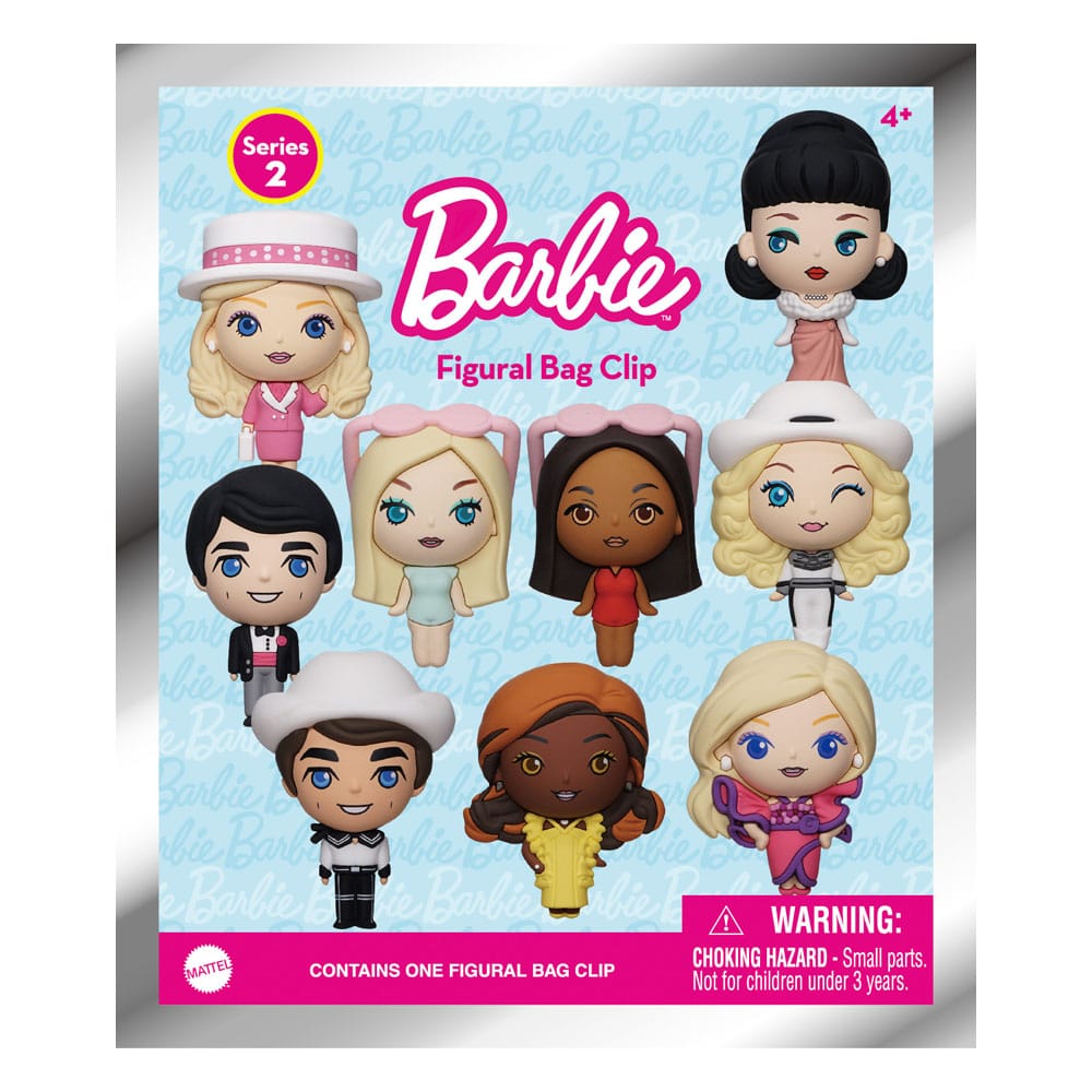 Barbie 3D présentoir porte-clés sac à dos Série 2 (24)