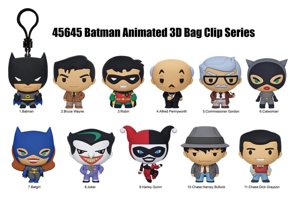 Batman 3D présentoir porte-clés Series 1 (24)