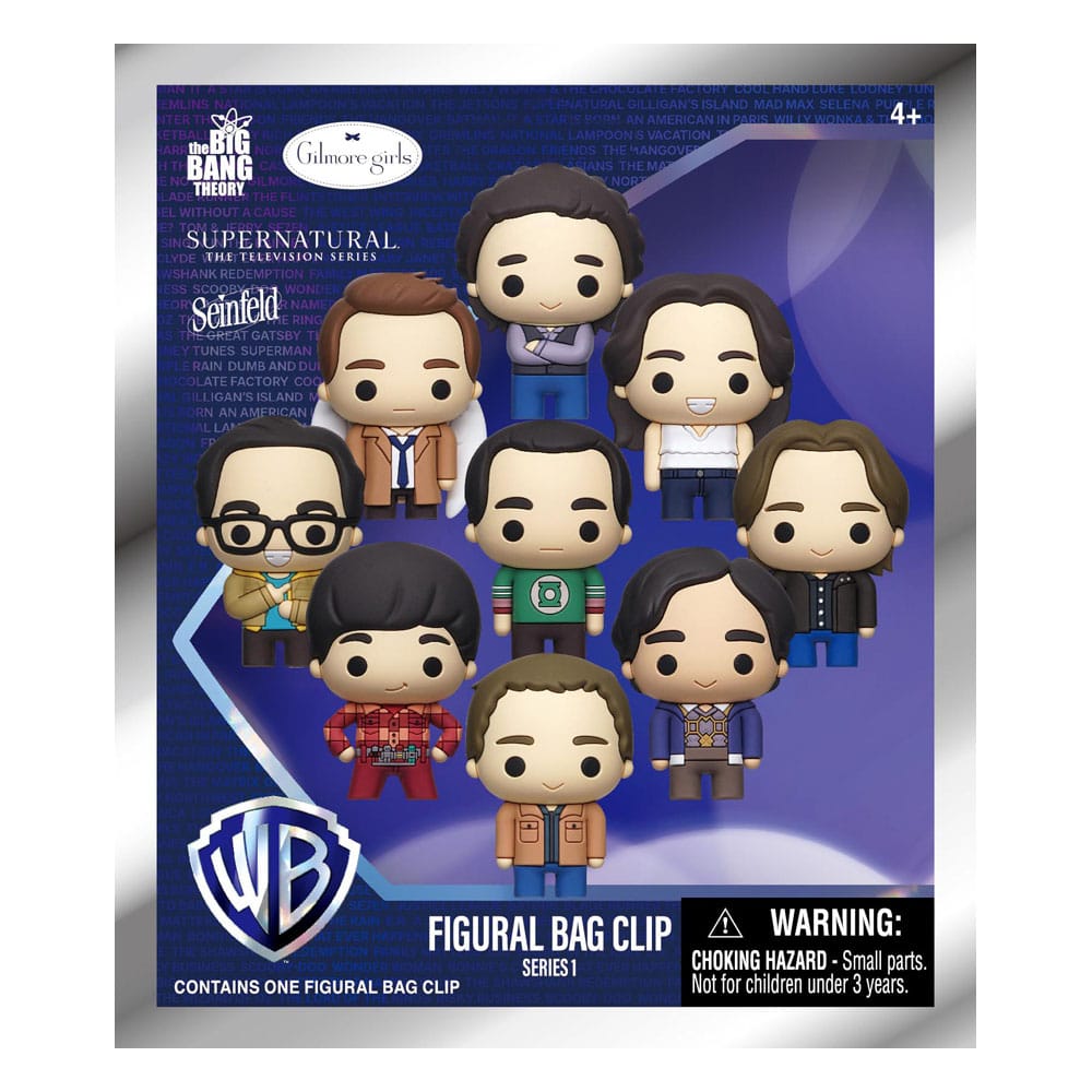 Warner Brothers TV présentoir porte-clés sac à dos 3DSeries 1 (24)