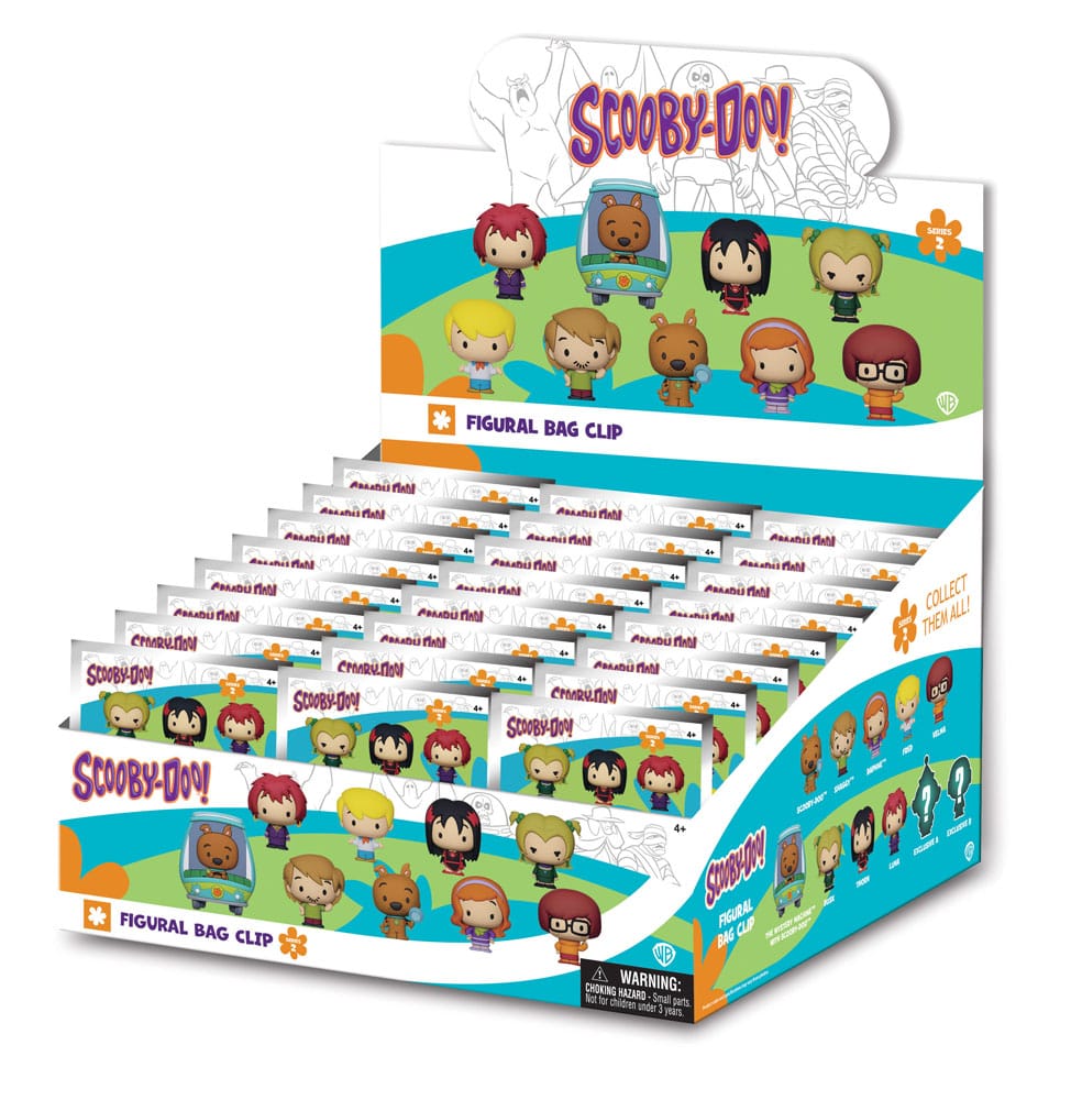 Scooby-Doo présentoir porte-clés sac à dos 3D Series 2 (24)