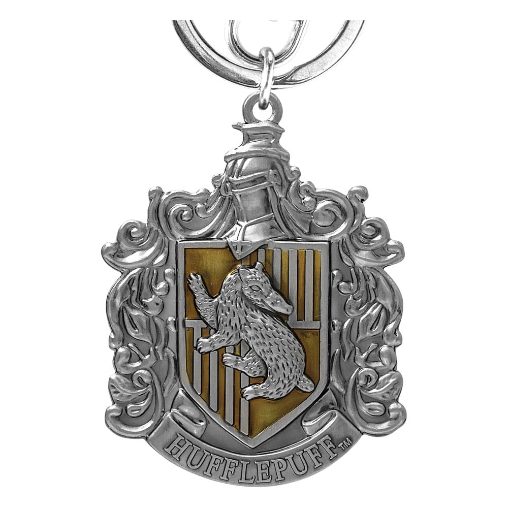 Harry Potter porte-clés étain Poufsouffle Crest