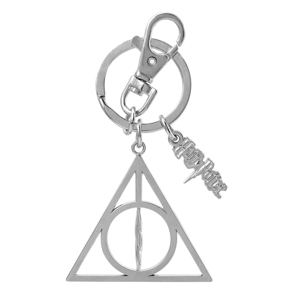 Harry Potter porte-clés métal Deathly Hollow