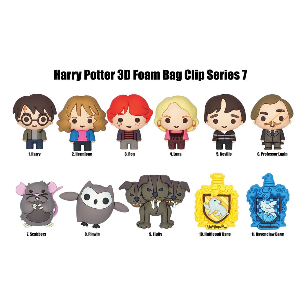 Harry Potter présentoir porte-clés sac à dos 3D Series 7 (24)