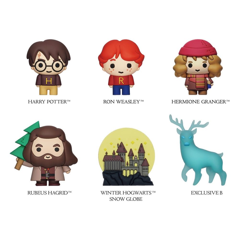 Harry Potter présentoir aimants 3D Christmas Series (12)