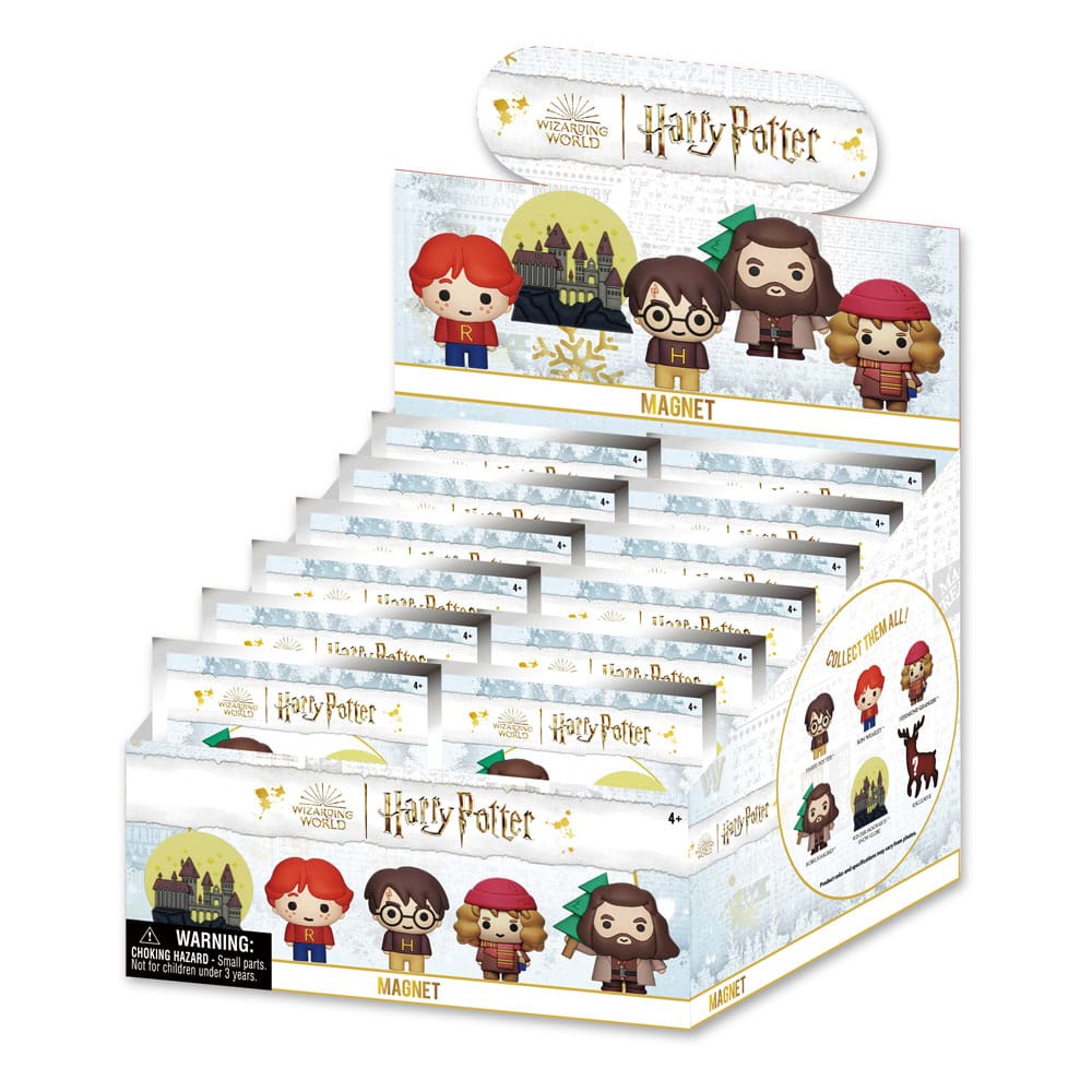 Harry Potter présentoir aimants 3D Christmas Series (12)