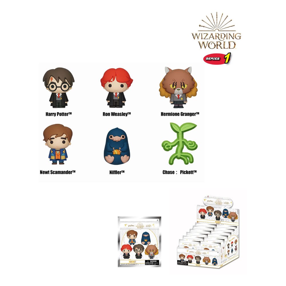 Wizarding World présentoir aimants 3D Series 1 (12)