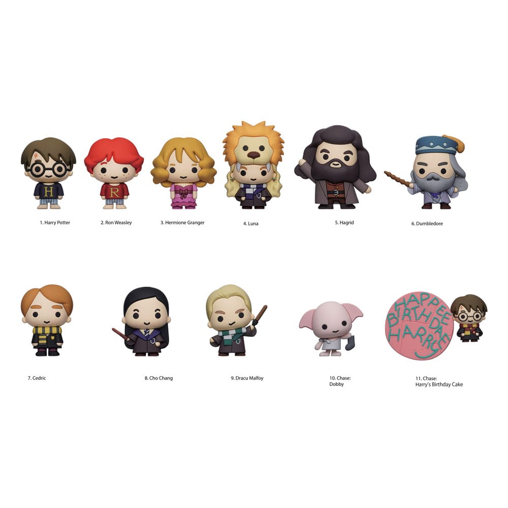Harry Potter présentoir porte-clés sac à dos 3D Series 12 (24)