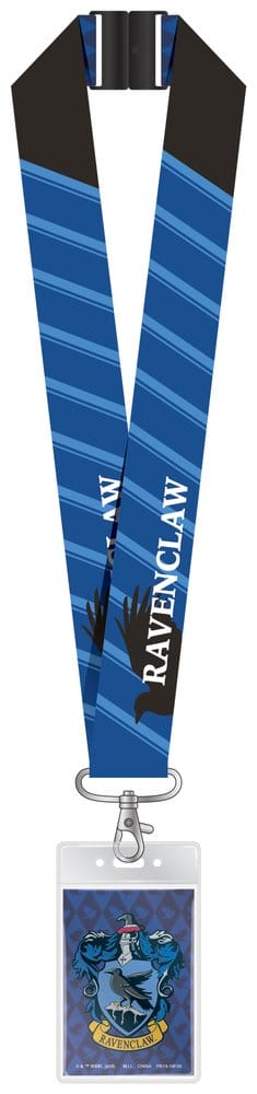 Harry Potter Lanière de luxe avec porte-cartes Ravenclaw