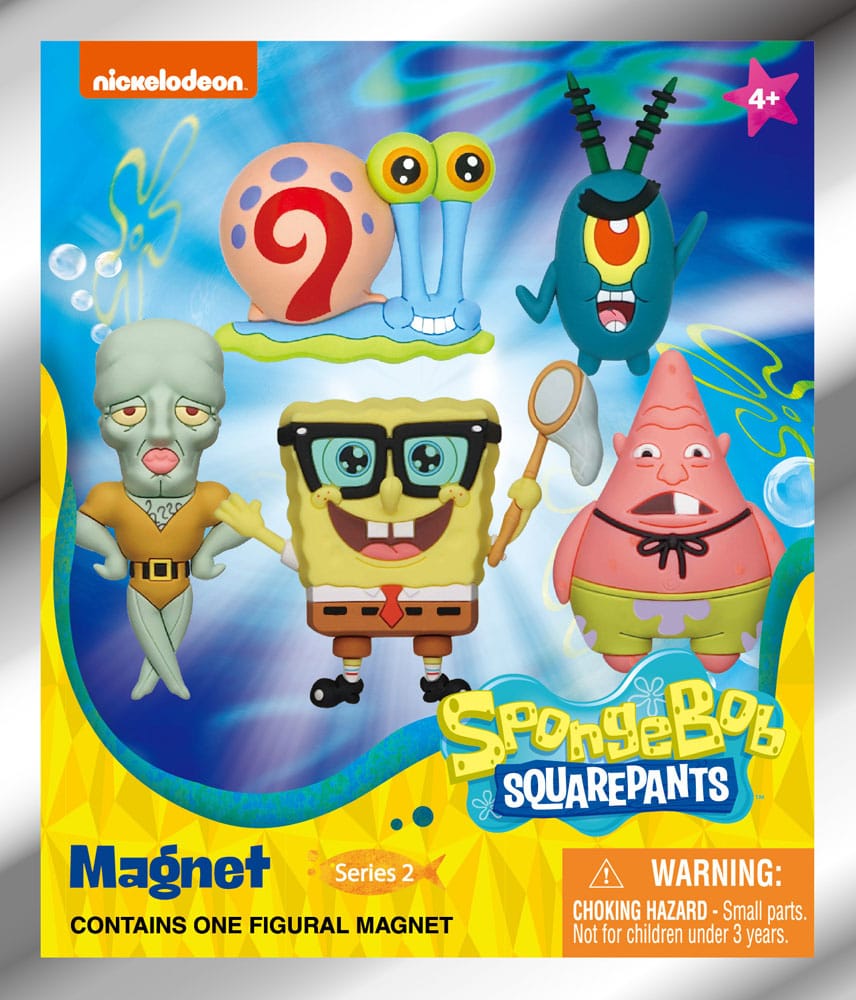 Bob l'éponge Blind pack aimants Series 2 Display (12)