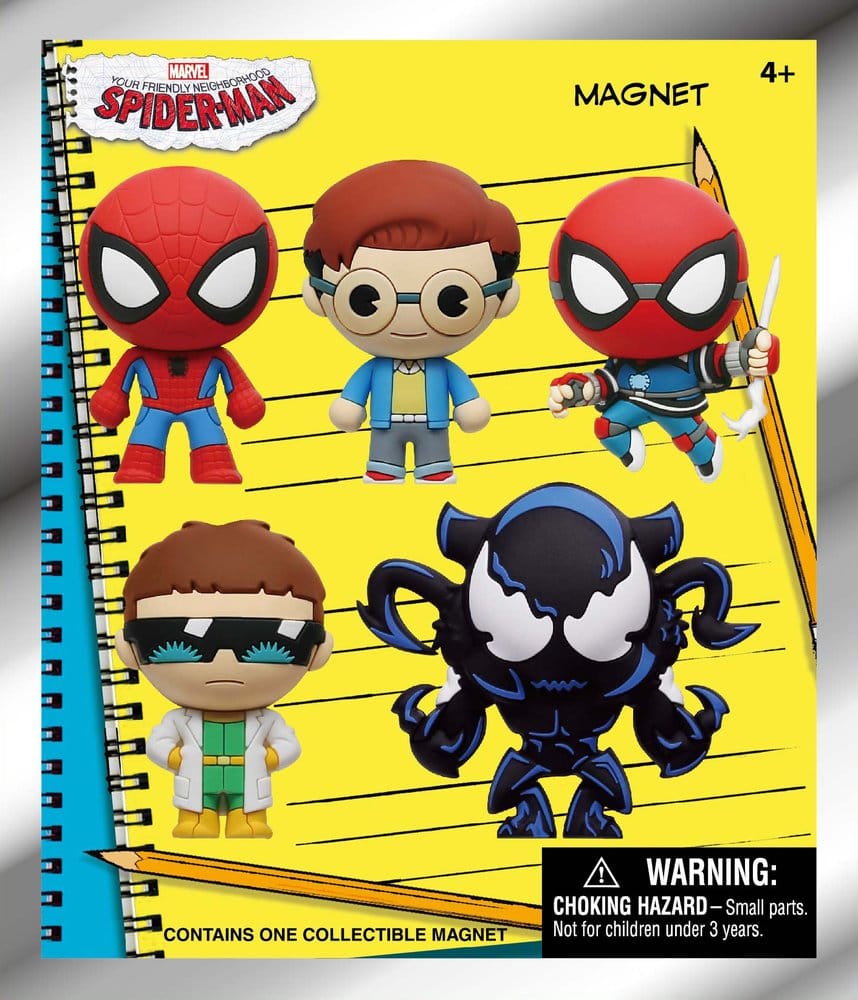 Spider-Man Blind pack aimants Display (12)