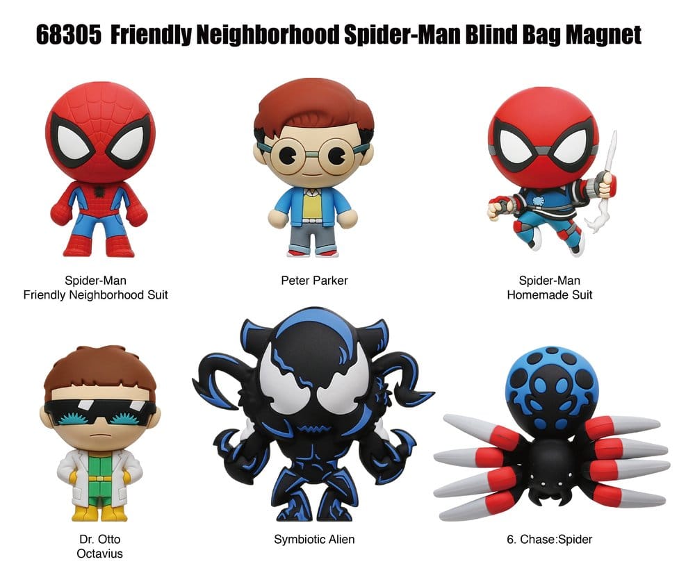 Spider-Man Blind pack aimants Display (12)