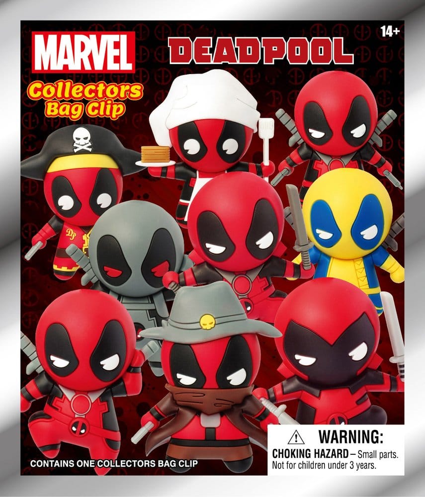 Deadpool série 1 présentoir porte-clés sac à dos (24)
