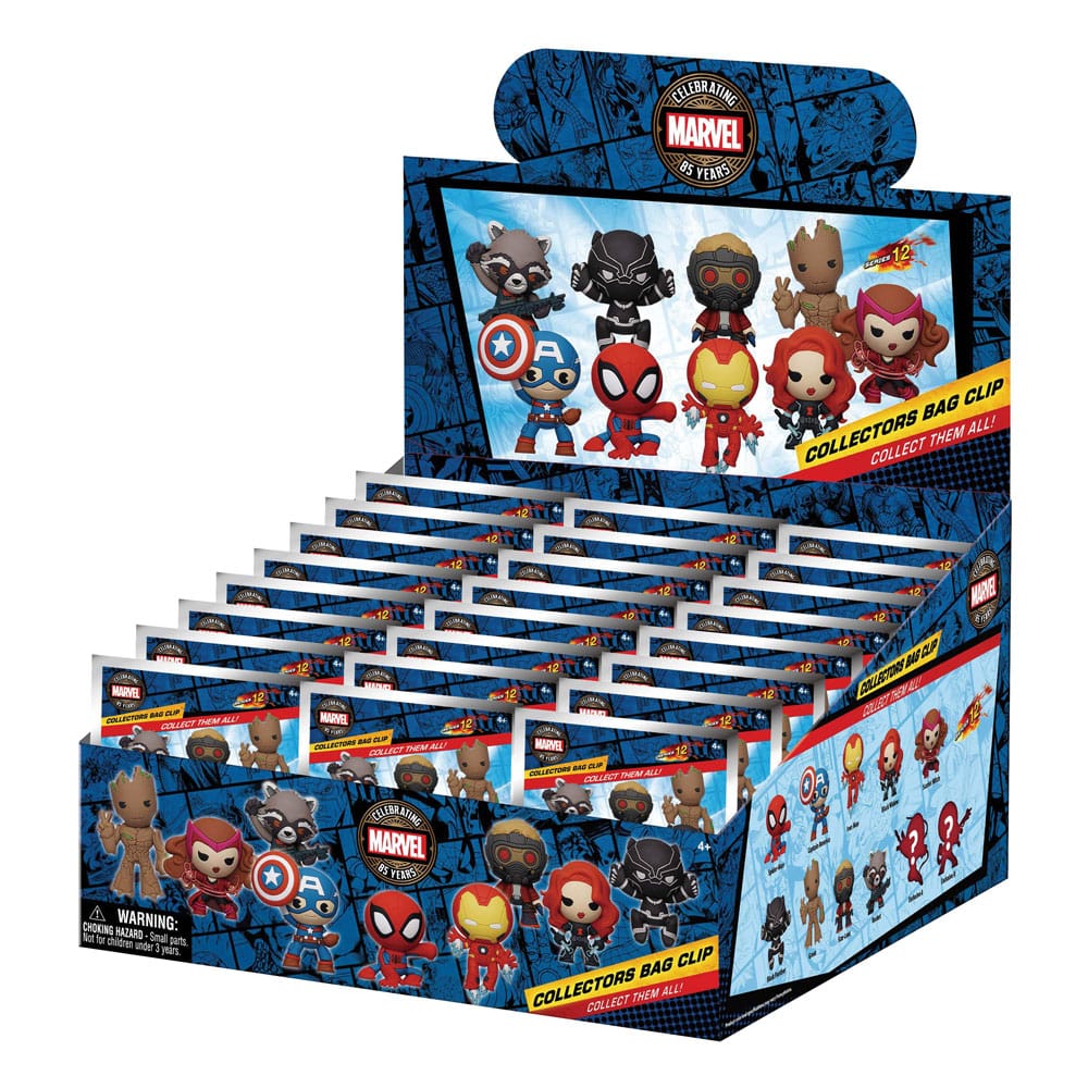 Marvel présentoir porte-clés sac à dos 3D85th Core Comic Series 12 (24)