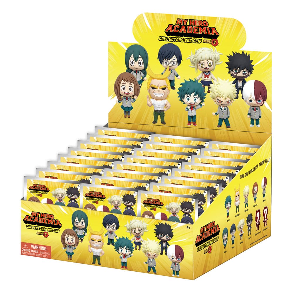 My Hero Academia présentoir porte-clés sac à dos 3D Series 3 (24)