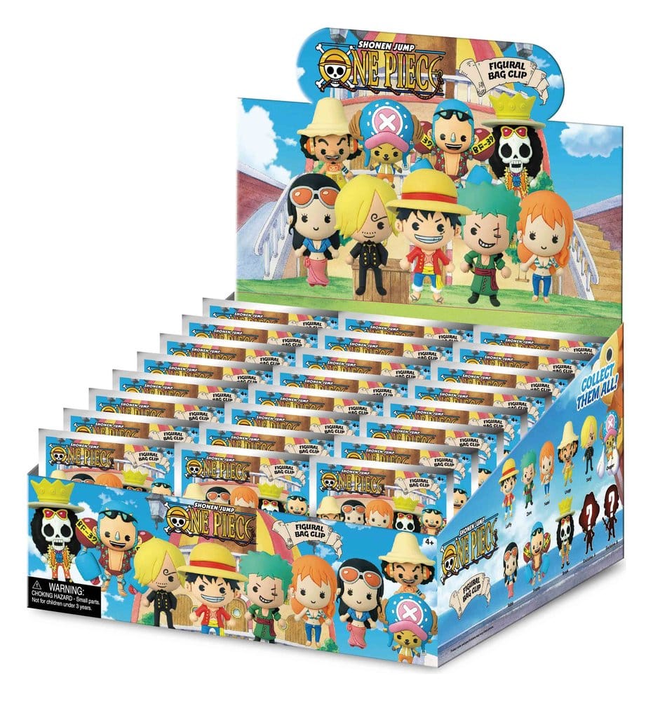 One Piece 3D présentoir porte-clés Serie 1 (24)